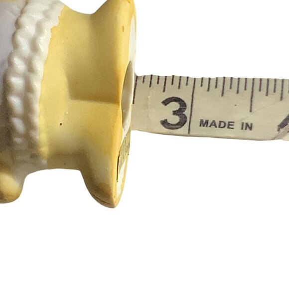 Vintage Angel Bear Christmas Tree Ornaments Set Of 4 Taiwan Holiday Decor 2.5” - Picture 5 of 5